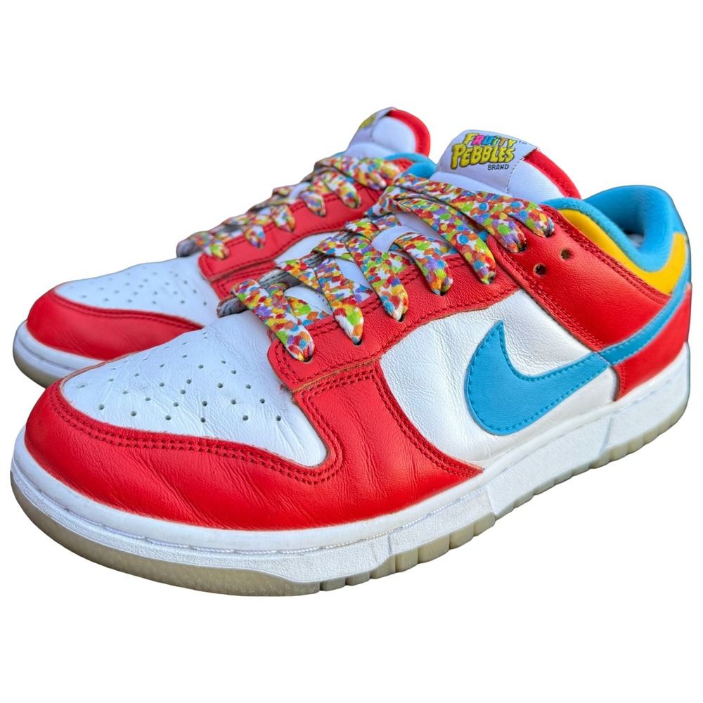 Nike Dunk Low LeBron James Fruity Pebbles Mens Size 6.5 DH8009-600 Sneakers